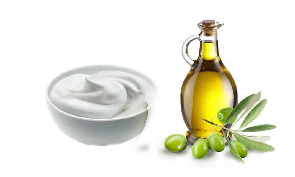 ماست و روغن زیتون برای یبوست